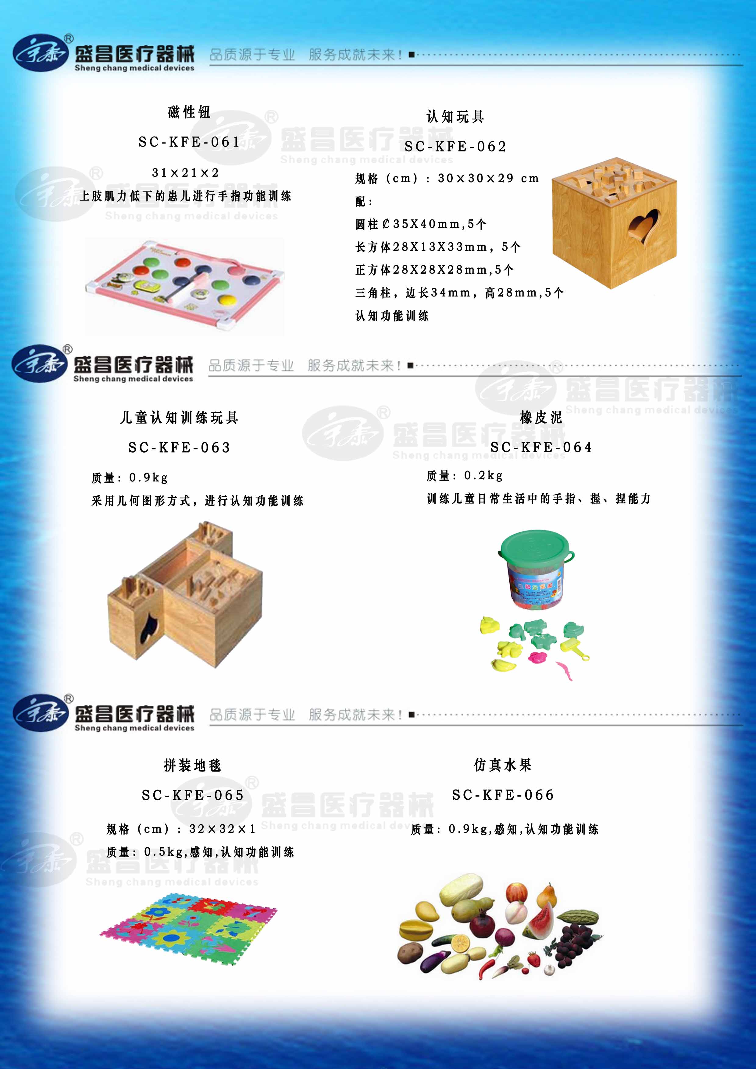 橡皮泥；拼装地毯；仿真水果